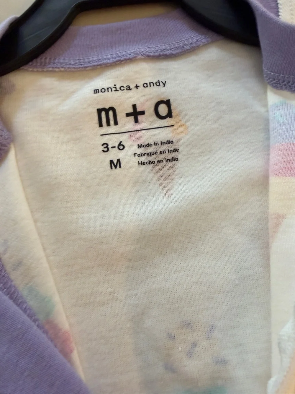 NWT Monica + Andy Organic Cotton Pajamas Lot (4 pairs) 3-6 months